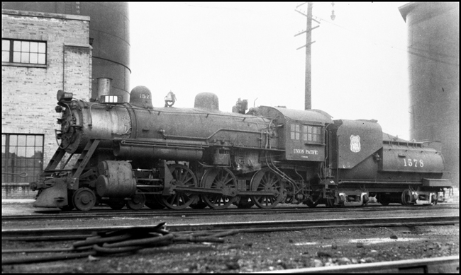 UP 4-6-0 Ten-wheeler, Council Bluffs, IA.
