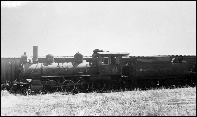 Ancient CS 2-8-0 Consolidation no. 401, Denver.
