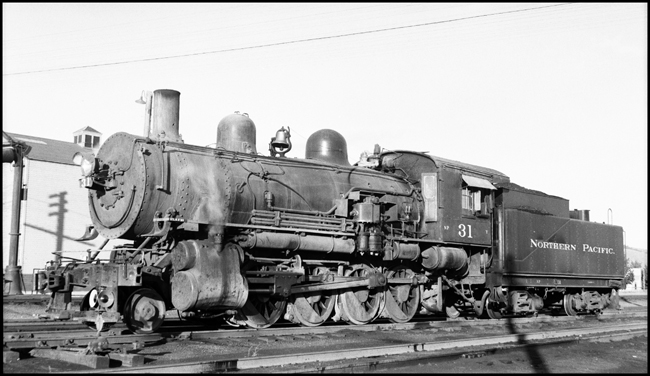 NP 2-8-0 Consolidation no. 31, Auburn, WA.