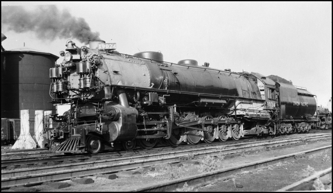 UP 9024, 4-12-2, Union Pacific style locomotive at Council Bluffs, IA.
