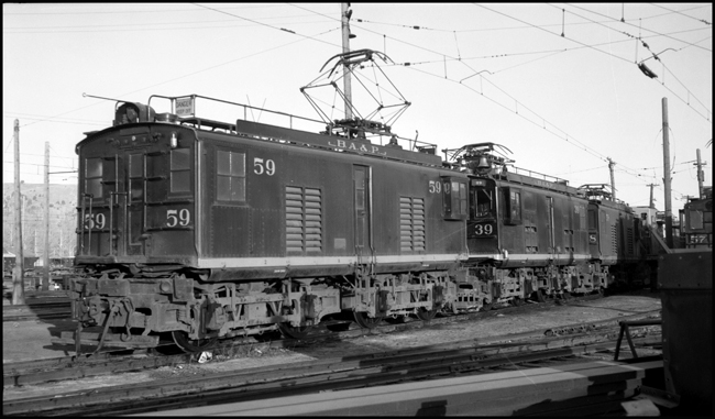 BAP 59 and BAP 39 at locomotive terminal in Anaconda, MT.