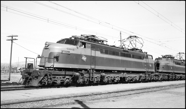 In 1946 the Russian government ordered some new electric locomotives from General Electric.  The Berlin blockade had begun by the time they were finished in 1948, so they would not be shipped.  Twelve of the 20 locomotives were sold to the Milwaukee Road, where they became the principal freight power on the Rocky Mountain Division