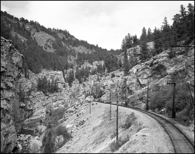 A view from MILW E 21 east of Eagle Nest, MT.