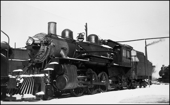 Minneapolis, St. Paul & Sault Ste. Marie (Soo Line) locomotive 804 at Superior, WI.