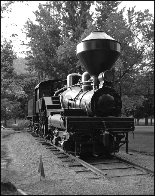 ACM 7 shay on display at Bonner, MT.