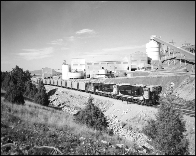 Switching yard at Elephant, MT.