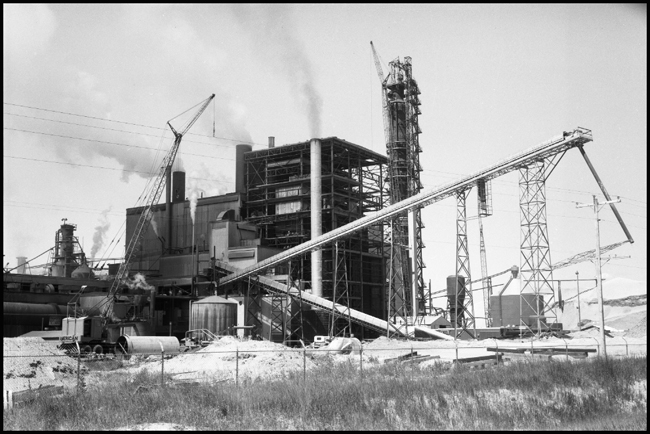 Construction of Waldorf Paper plant at Schilling, MT.