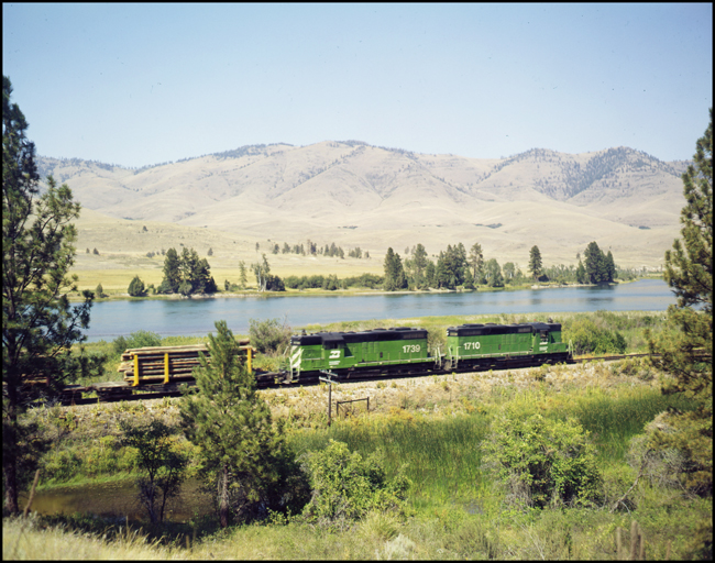 BN X1710-1739E near McDonald, MT