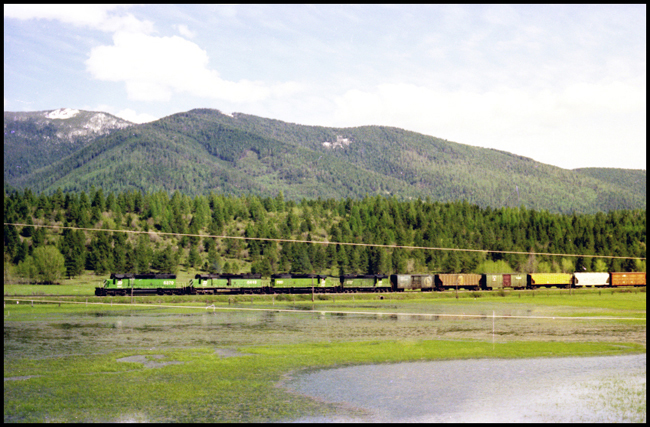 BN X6445-6370-680-1737W west of Evaro, MT