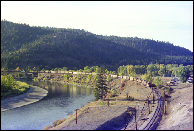 MILW XE with MILW 2060,188 at Nine Mile, MT.