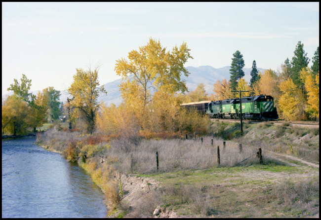 BN X2094-2092-1715E near Dixon, MT
