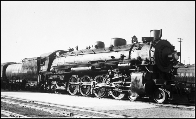 SP 4361, 4-8-2 at El Paso Texas.