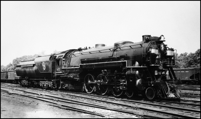 Chesapeake & Ohio Railway #471, 4-6-4 at Washington D.C.