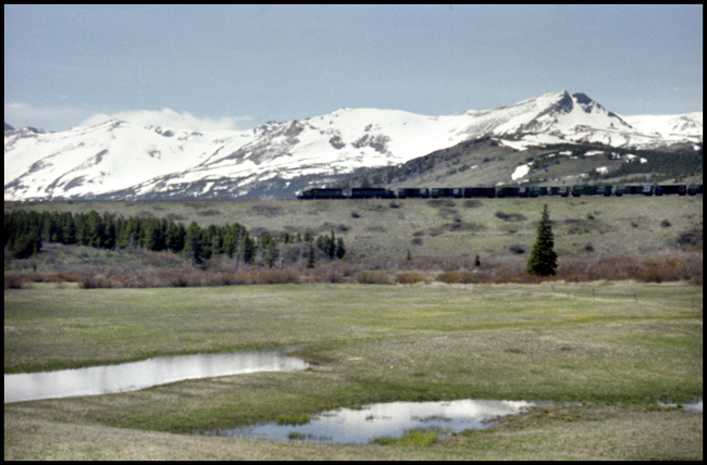 BN XCS  980 W west of Glacier Park, MT