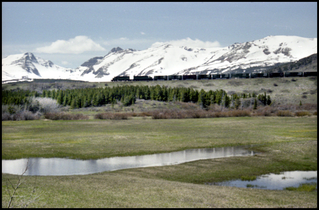 BN XCS  980 W west of Glacier Park, MT
