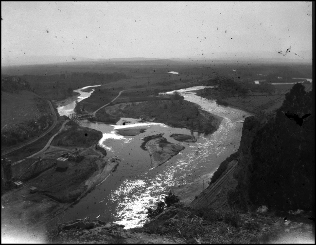 Convergence of the Madison, Jefferson and Gallatin Rivers at Trident, Montana.