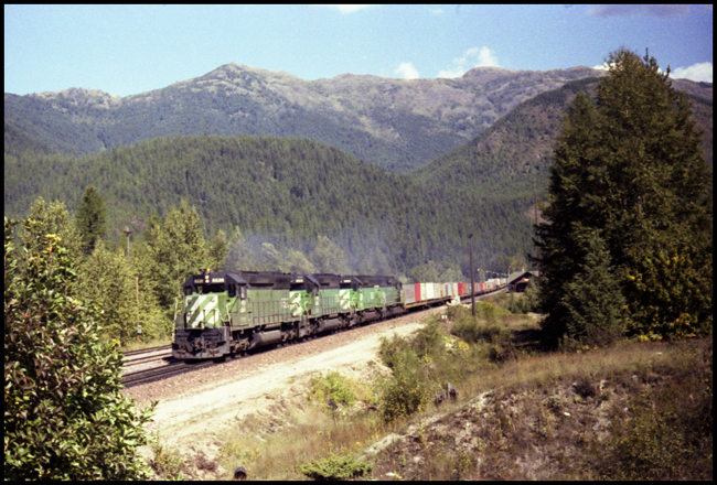 BN X6526-903-6825-6306W on No. 23 at Belton, MT.