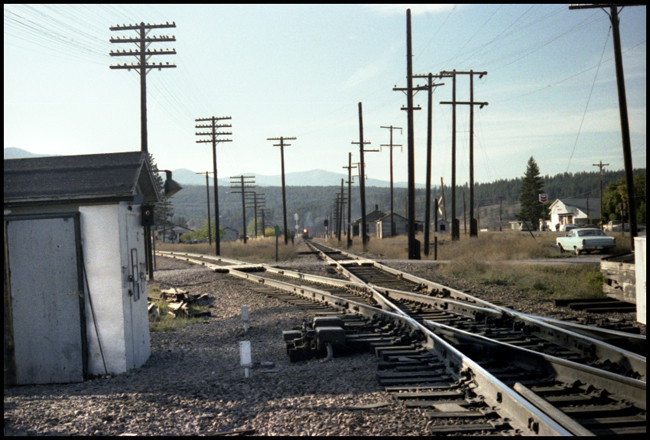 BN Interlocking at Huson, west of Frenchtown, MT.