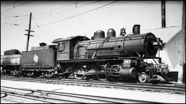 MILW 1379 hooked to a tank car in Three Forks, MT