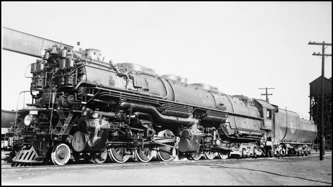 SP&S 903, Mallet with 4-6-6-4 arrangement in Pasco, WA.