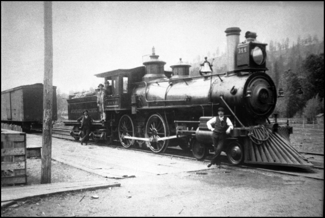NP 344, Class E-3, former number NP 614, os at Rathdrum, ID