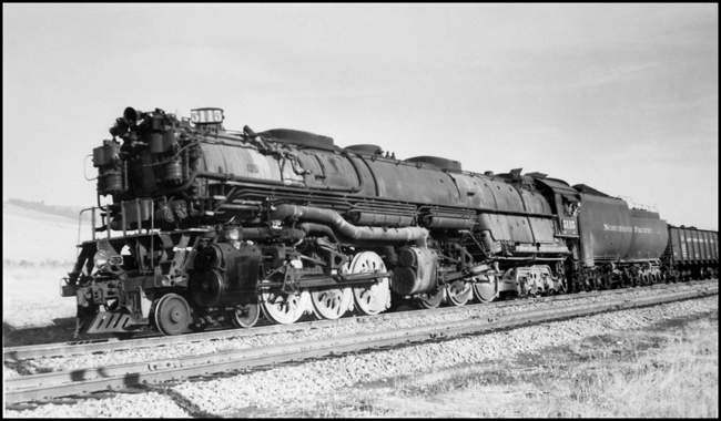 NP 5115, Class Z-6 on freight drag near DeSmet, MT