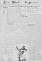 The Weekly Exponent, November 5, 1920
