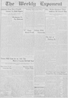 The Weekly Exponent, February 18, 1921