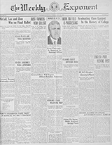 The Weekly Exponent, May 28, 1929