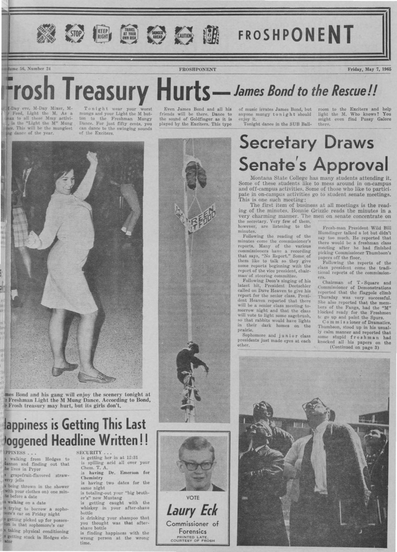 The Froshponent, May 7, 1965
