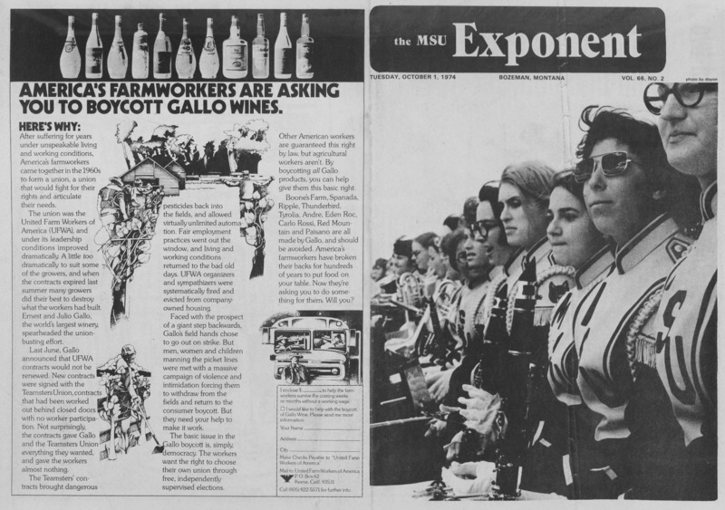 The MSU Exponent, October 1, 1974