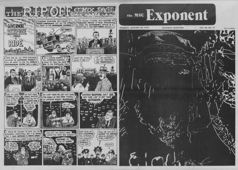 The MSU Exponent, January 28, 1975