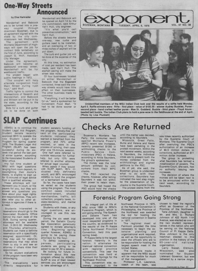 The MSU Exponent, April 6, 1976