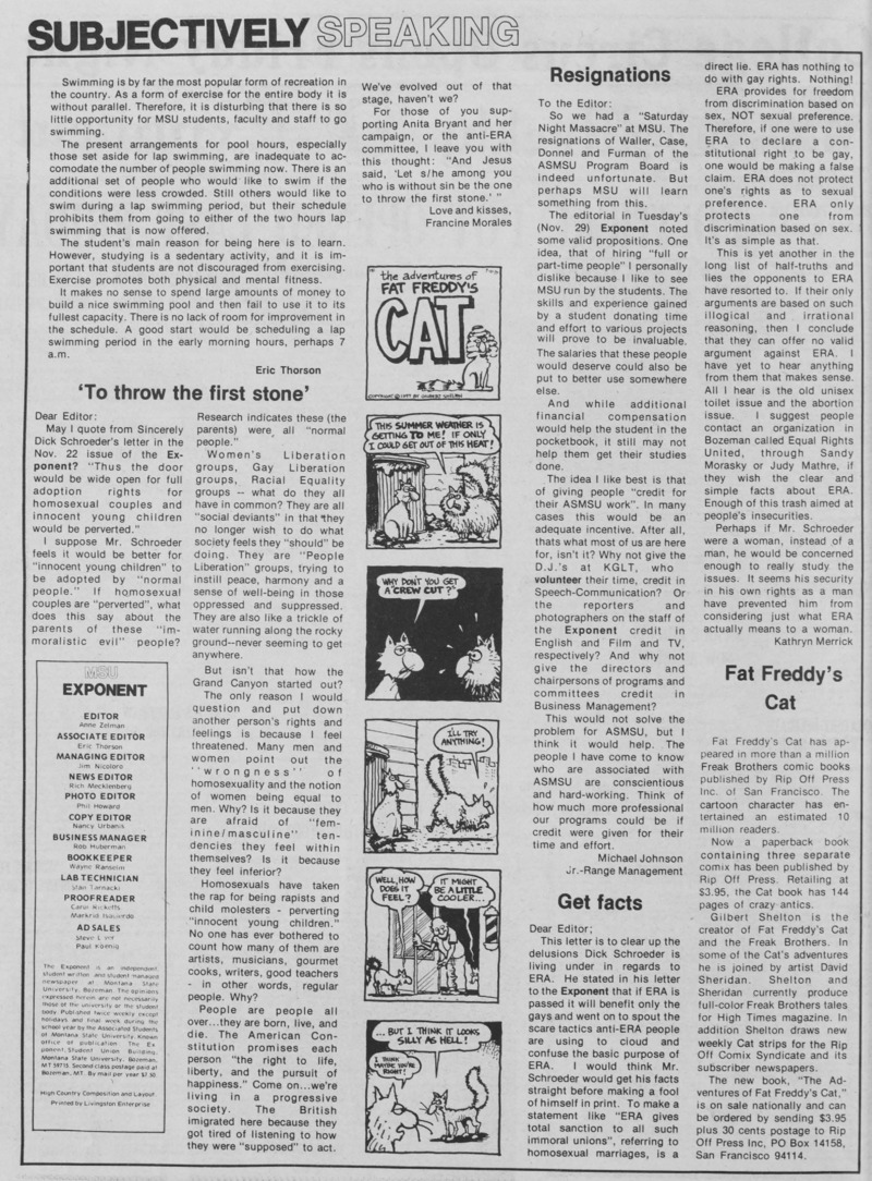 The MSU Exponent, December 2, 1977