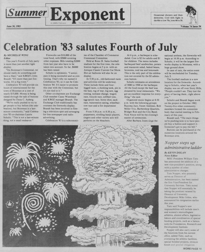 The Summer Exponent, June 30, 1983