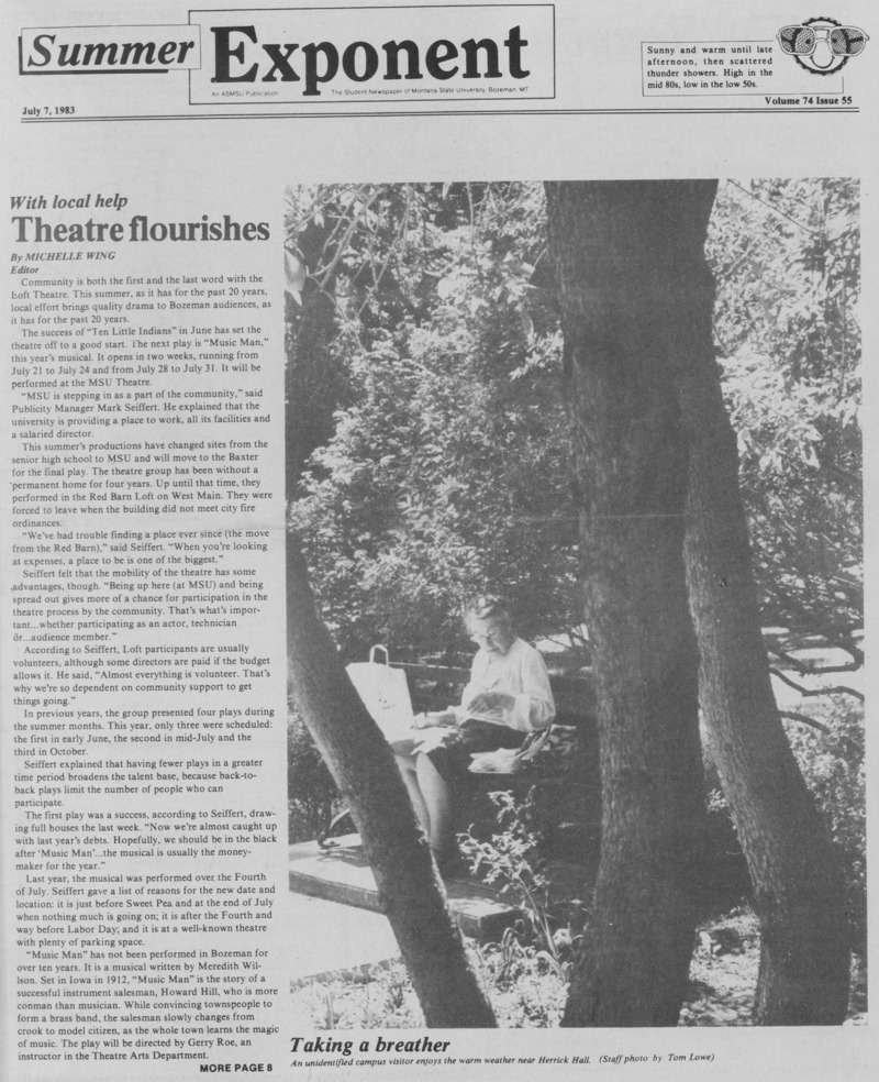 The Summer Exponent, July 7, 1983