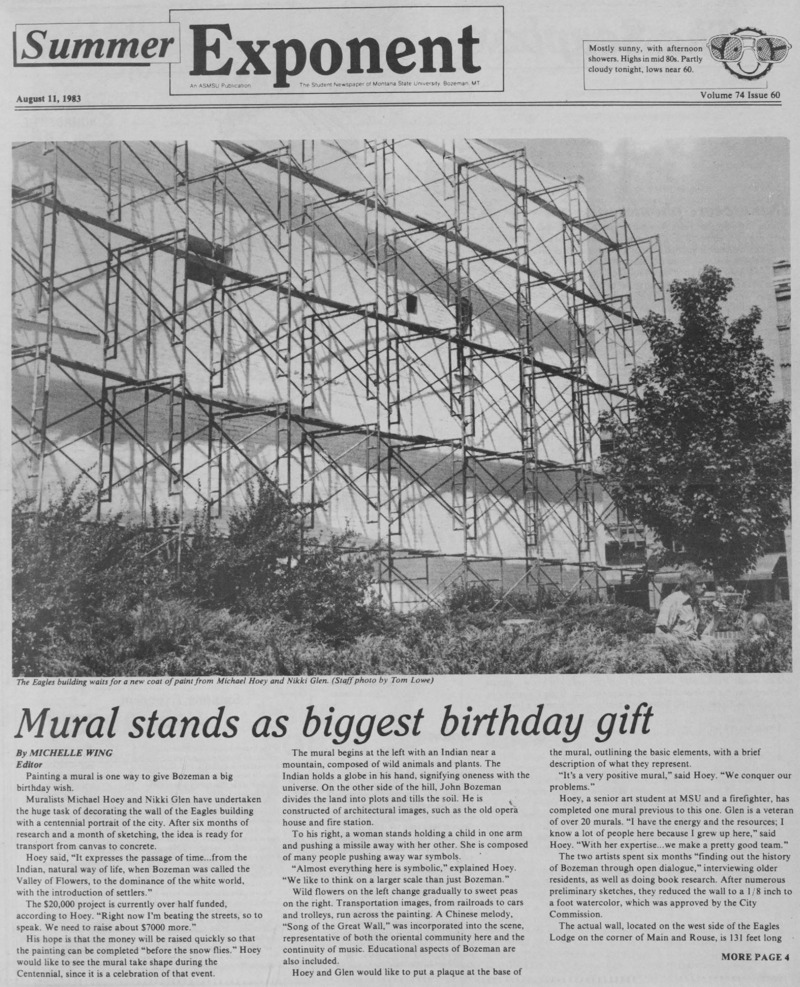 The Summer Exponent, August 11, 1983