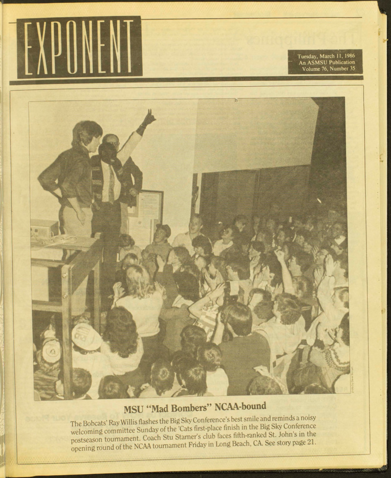 Exponent, March 11, 1986