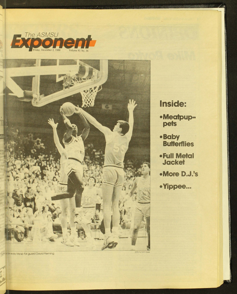 The ASMSU Exponent, December 2, 1988