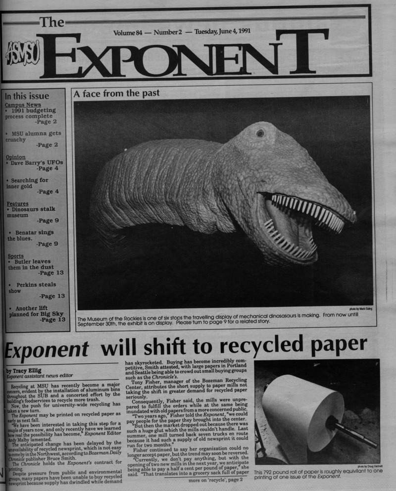 ASMSU Exponent, June 4,1991