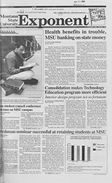 Montana State University Exponent Friday, October 18, 1996