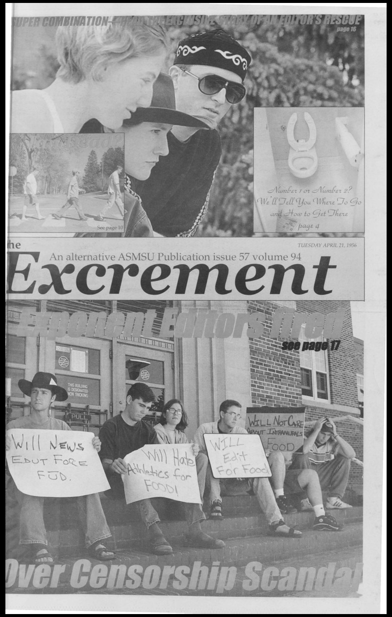ASMSU Exponent, April 21, 1956