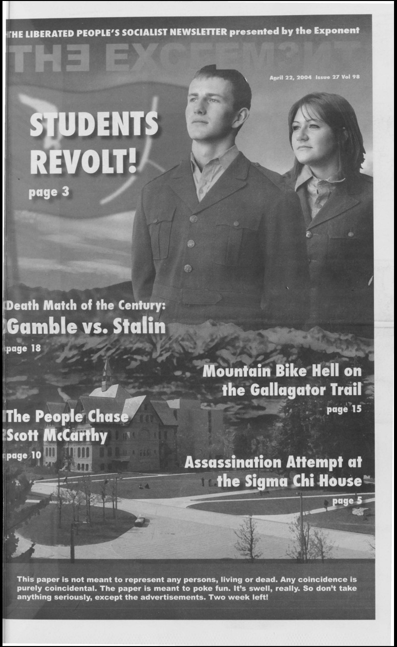 ASMSU Exponent, April 22, 2004