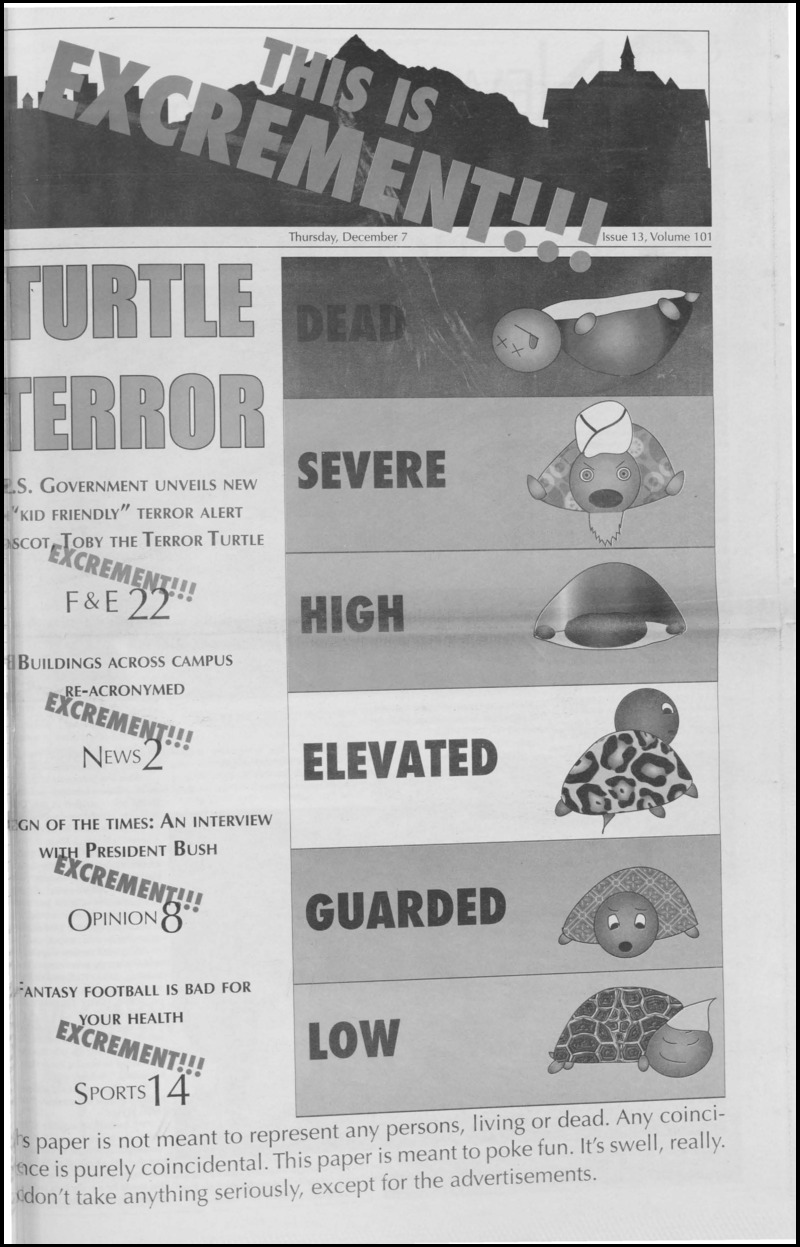 ASMSU Exponent, December 7, 2006