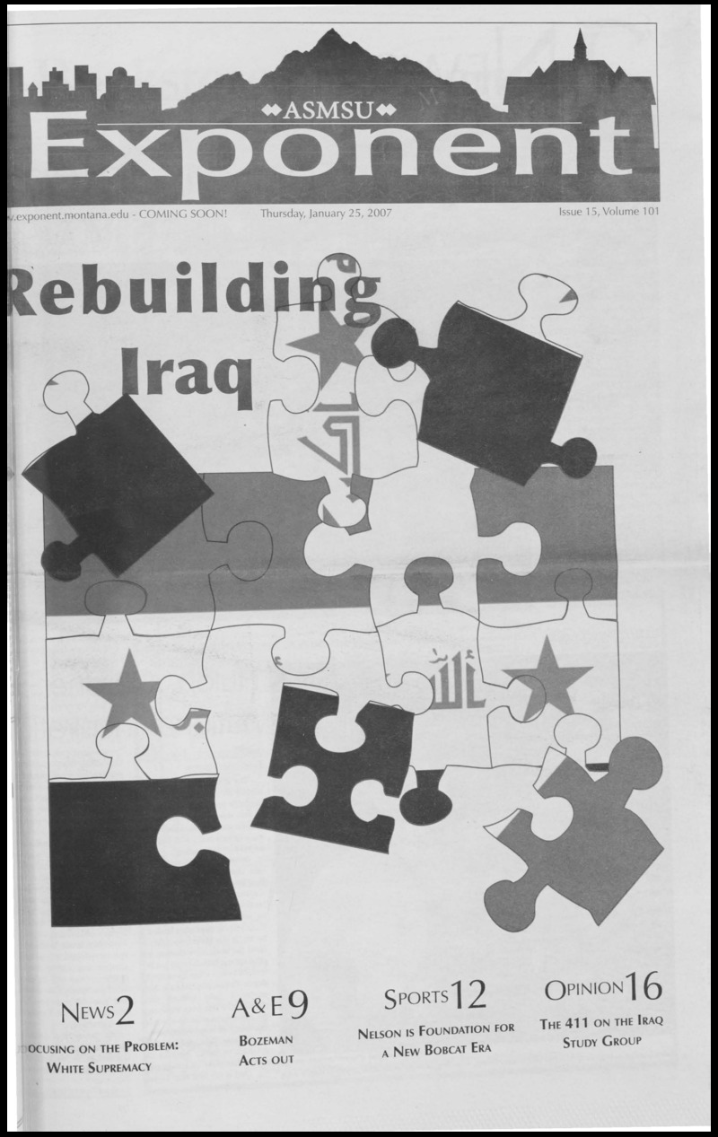 ASMSU Exponent, January 25, 2007
