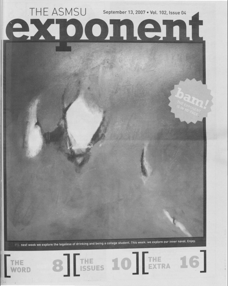 ASMSU Exponent, September 13, 2007