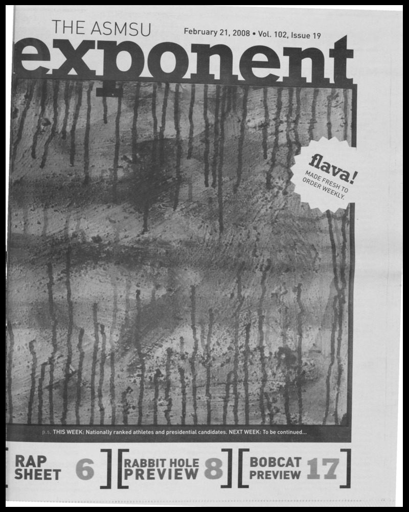 ASMSU Exponent, February 21, 2008