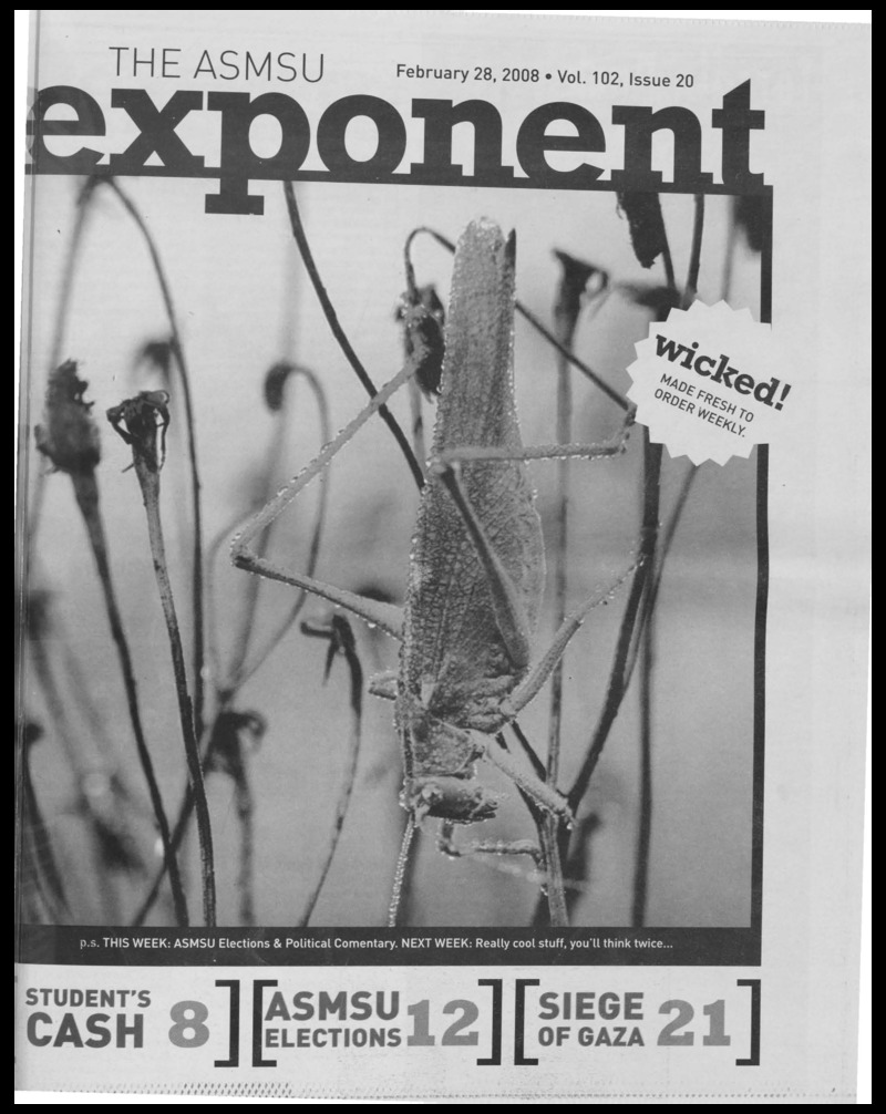 ASMSU Exponent, February 28, 2008