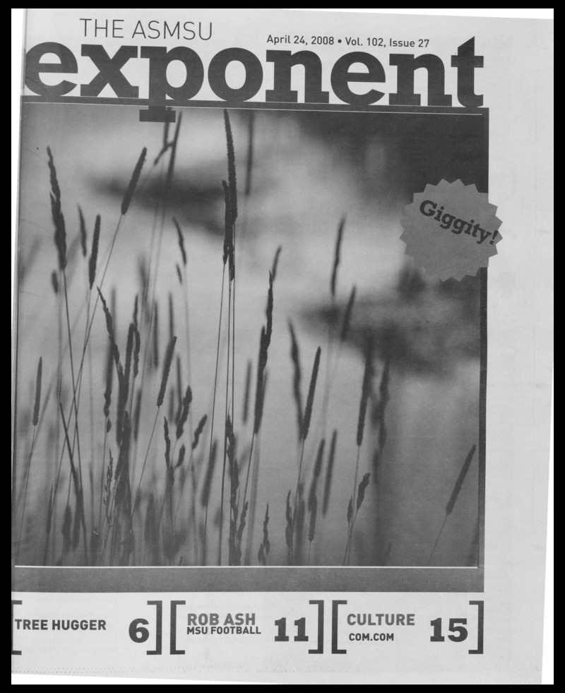 ASMSU Exponent, April 24, 2008
