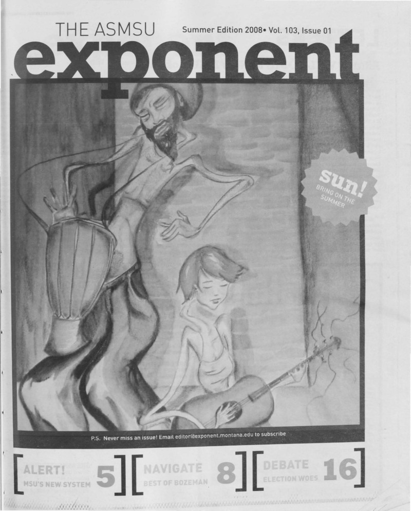 ASMSU Exponent, Summer 2008